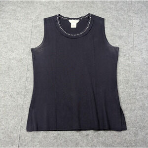 Exclusively Misook Top Womens Large Knit Timeless Layering Quiet Luxury Elegant